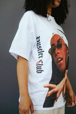 White Aaliyah T-shirt