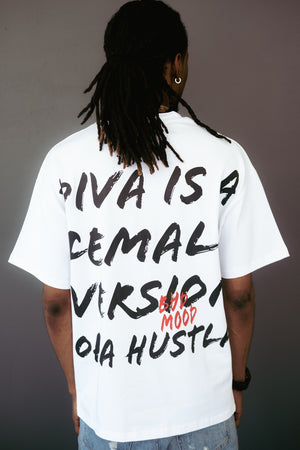 White Aaliyah T-shirt