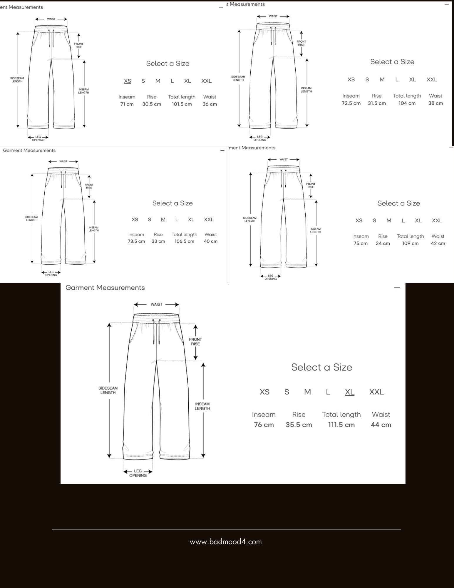 TRUST BAGGY JOGGER SWEATPANTS