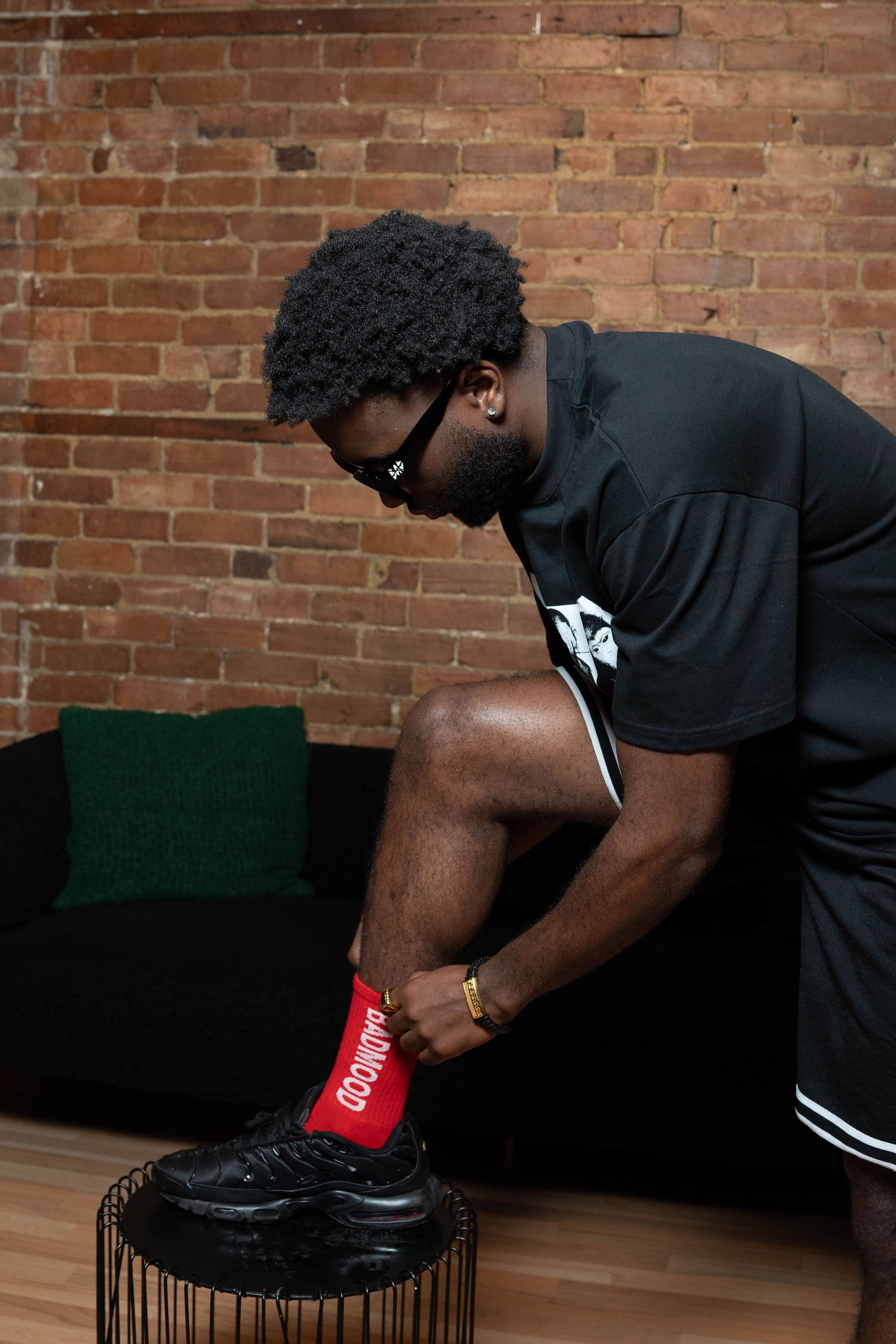 HOT RED SOCKS