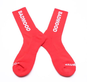 HOT RED SOCKS